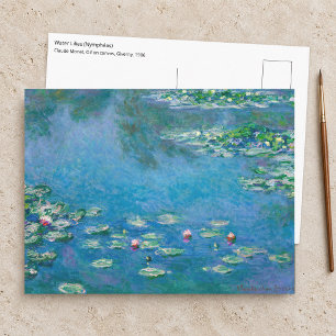 Claude Monet - Water Lilies 1906 Postcard