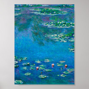 Claude Monet - Water Lilies 1906 Poster