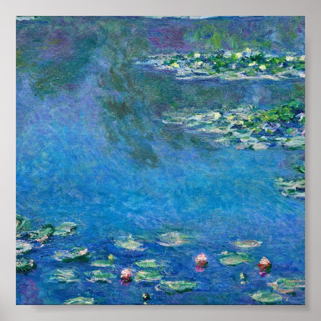 Claude Monet - Water Lilies 1906 Poster (Front)