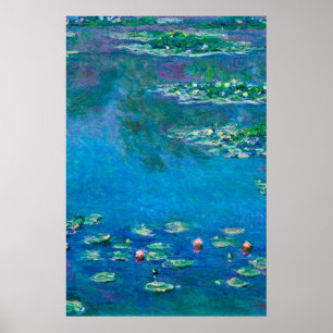 Claude Monet - Water Lilies 1906 Poster