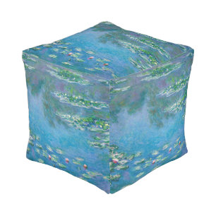 Claude Monet - Water Lilies 1906 Pouf