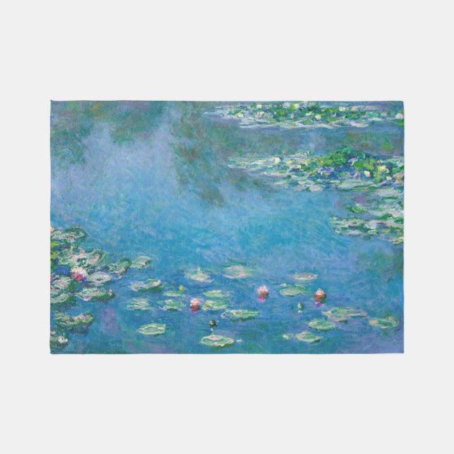 Claude Monet - Water Lilies 1906 Rug (Front)