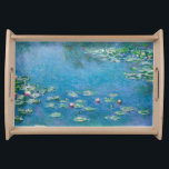 Claude Monet - Water Lilies 1906 Serving Tray<br><div class="desc">Water Lilies (Nympheas) - Claude Monet,  Oil on Canvas,  1906</div>