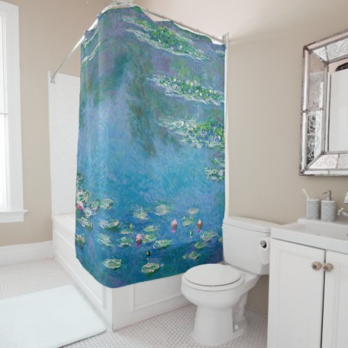 Claude Monet _ Water Lilies 1906 Shower Curtain