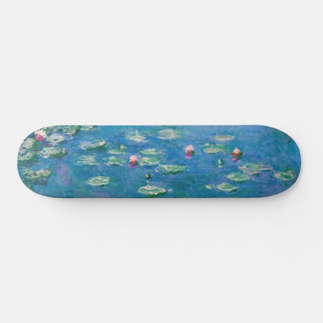 Claude Monet - Water Lilies 1906 Skateboard (Horz)