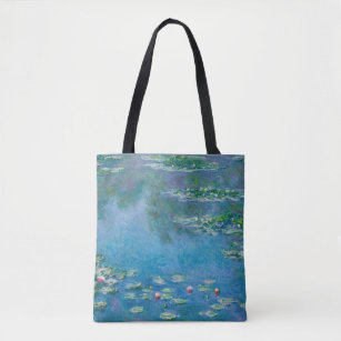 Weekender Bag With Water Lilies 1906, by Claude Monet, Duffle Bag