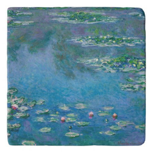 Claude Monet _ Water Lilies 1906 Trivet
