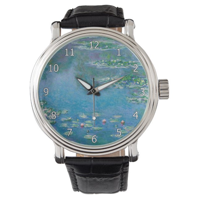 Claude Monet - Water Lilies 1906 Watch (Front)