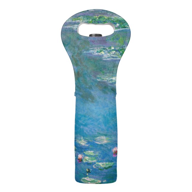 Claude Monet - Water Lilies 1906 Wine Bag (Front)