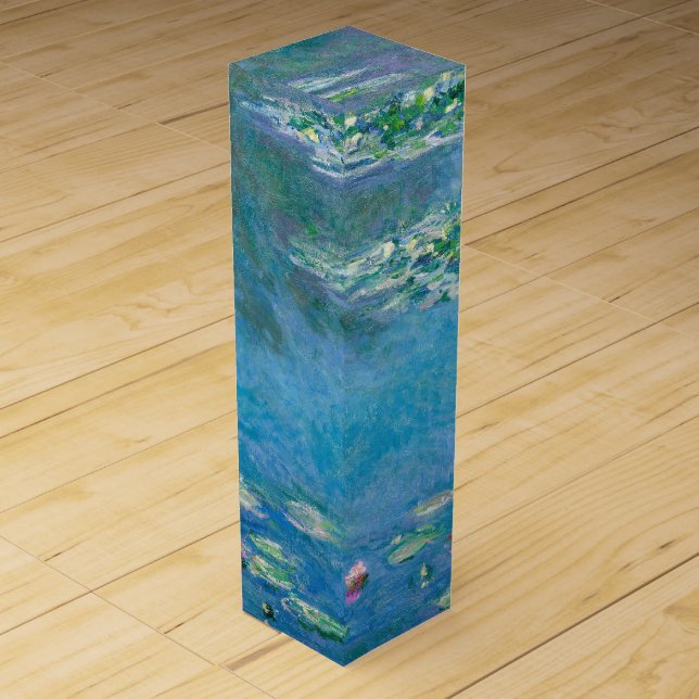 Claude Monet - Water Lilies 1906 Wine Box (Front)