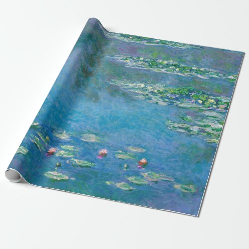 Claude Monet _ Water Lilies 1906 Wrapping Paper