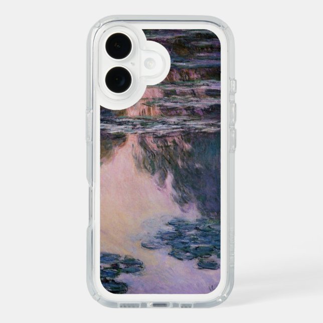 Claude Monet Water Lilies, 1907 GalleryHD Fine Art Speck iPhone Case (Front)