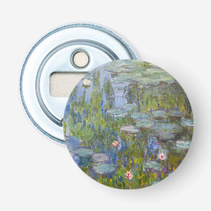 Claude Monet Water Lilies 1915 Impressionist Art Bottle Opener
