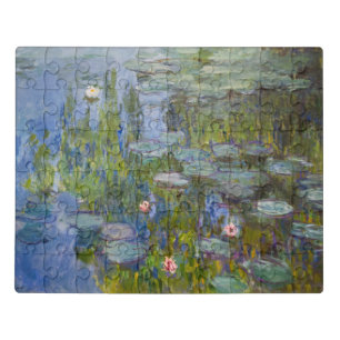 Claude Monet Water Lilies 1915 Impressionist Art Jigsaw Puzzle