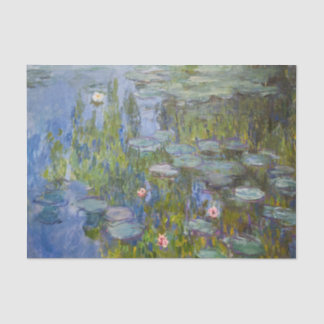 Claude Monet Water Lilies 1915 Impressionist Art Tissue Paper