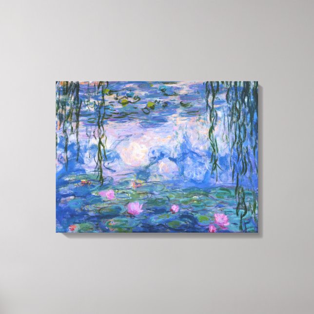 Claude Monet - Water Lilies, 1916 Canvas Print (Front)