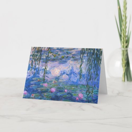Claude Monet _ Water Lilies 1916 Card