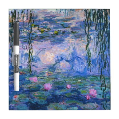 Claude Monet _ Water Lilies 1916 Dry Erase Board