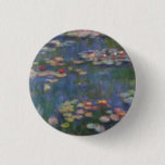 Claude Monet Water Lilies 1916 Fine Art Button<br><div class="desc">Claude Monet Water Lilies 1916 Fine Art Button</div>