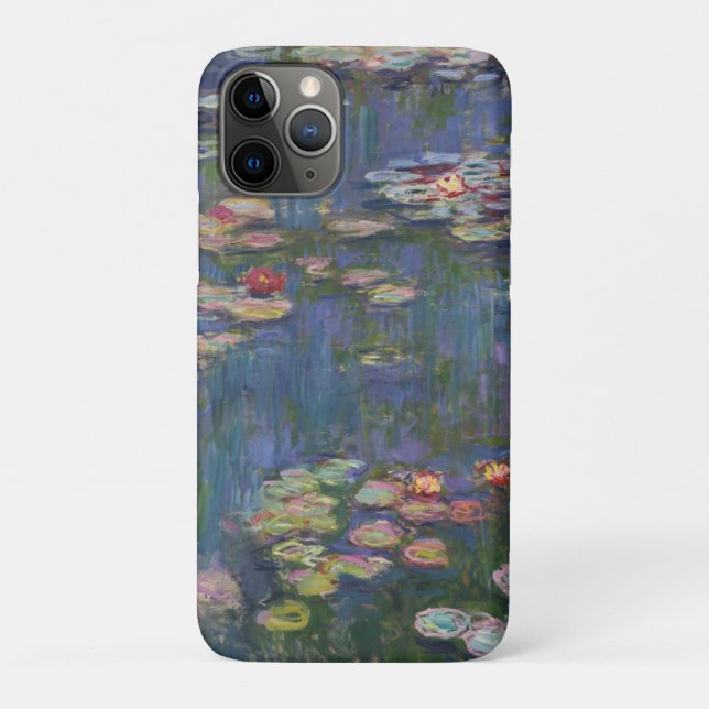 Claude Monet Water Lilies 1916 Fine Art Case-Mate iPhone Case (Back)