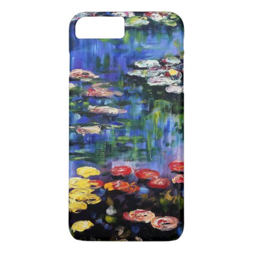 Claude Monet Water Lilies 1916 Fine Art iPhone 8 Plus7 Plus Case