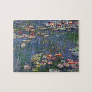 Claude Monet Water Lilies 1916 Fine Art Jigsaw Puzzle