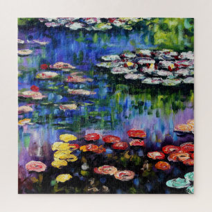 Claude Monet Water Lilies 1916 Fine Art Jigsaw Puzzle