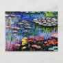 Claude Monet Water Lilies 1916 Fine Art Postcard