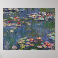 Claude Monet Water Lilies 1916 Fine Art