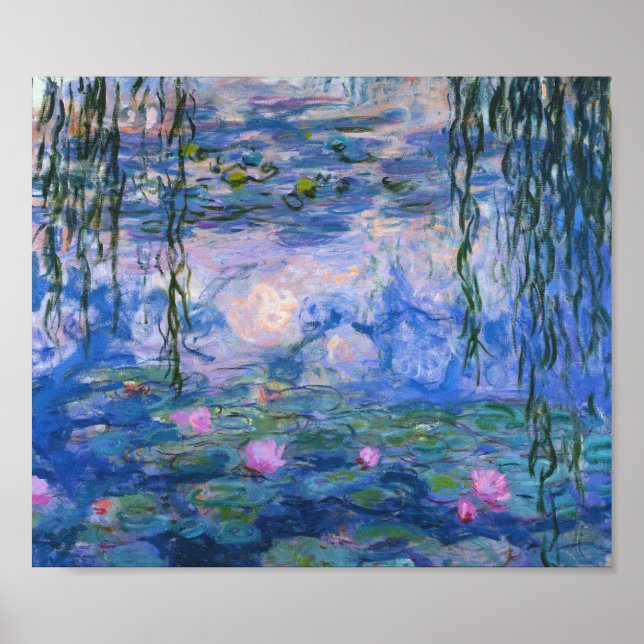 Claude Monet - Water Lilies, 1916 Poster (Front)