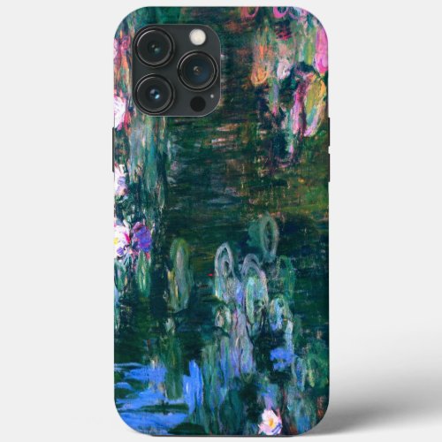 Claude Monet _ Water Lilies 1917 iPhone 13 Pro Max Case