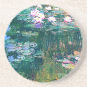 Claude Monet Water Lilies 1917 Drink Coaster