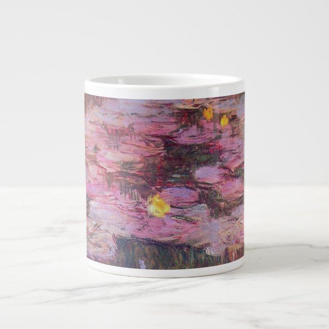 Claude Monet - Water Lilies 1917 Giant Coffee Mug (Front)