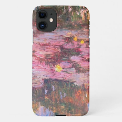 Claude Monet _ Water Lilies 1917 iPhone 11 Case