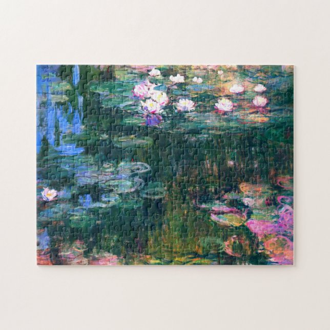 Claude Monet - Water Lilies (1917) Jigsaw Puzzle (Horizontal)