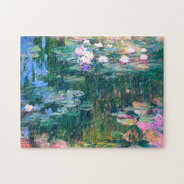 Claude Monet Water Lilies 1917 Jigsaw Puzzle (Horizontal)