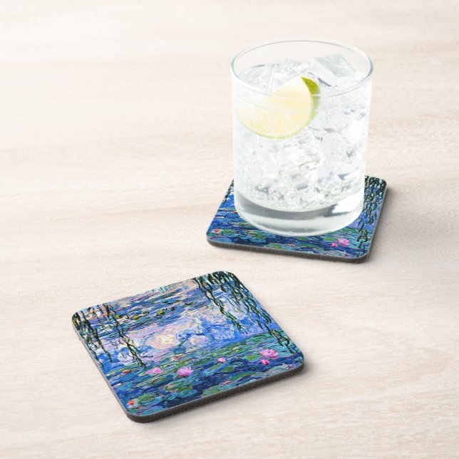 Claude Monet - Water Lilies, 1919, Beverage Coaster (Right Side)