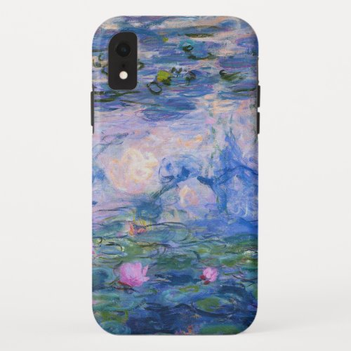 Claude Monet _ Water Lilies 1919 iPhone XR Case