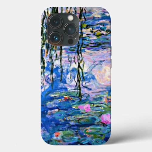 Claude Monet _ Water Lilies 1919 iPhone 13 Pro Case