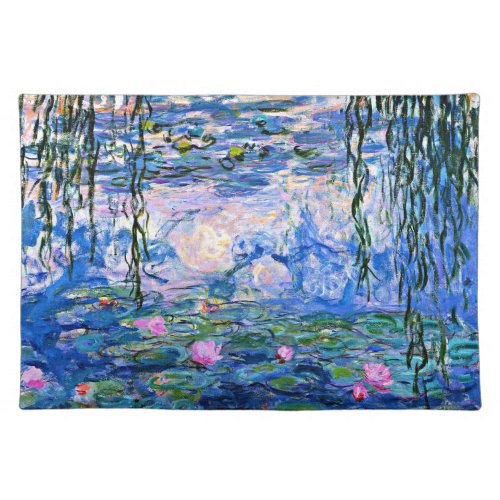Claude Monet _ Water Lilies 1919 Cloth Placemat