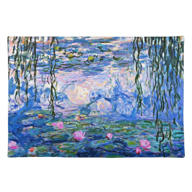 Claude Monet - Water Lilies, 1919, Cloth Placemat (Front)