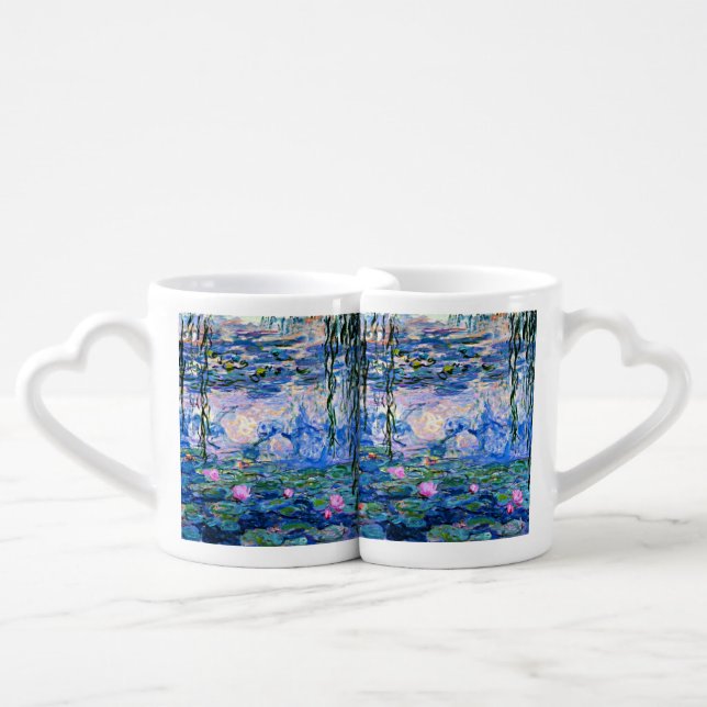 Claude Monet - Water Lilies, 1919 Coffee Mug Set (Front Nesting)