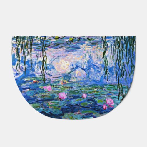 Claude Monet _ Water Lilies 1919 Doormat