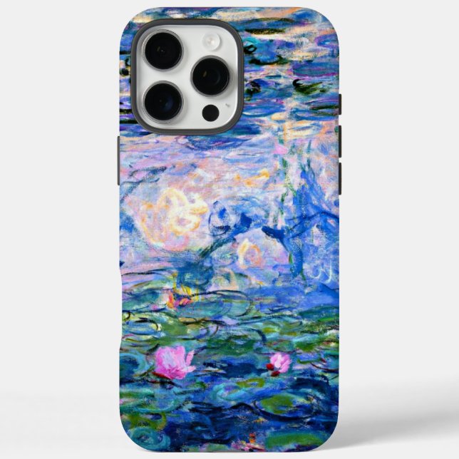 Claude Monet - Water Lilies 1919, fine art, Case-Mate iPhone Case (Back)