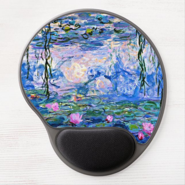 Claude Monet - Water Lilies, 1919, Gel Mouse Pad (Front)