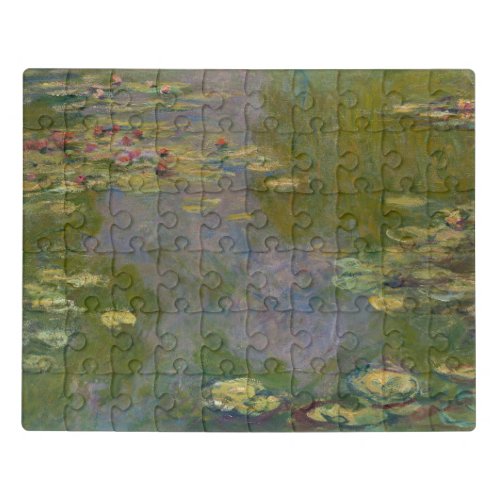 Claude Monet  Water Lilies 1919 Jigsaw Puzzle