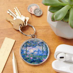 Claude Monet - Water Lilies, 1919, Keychain