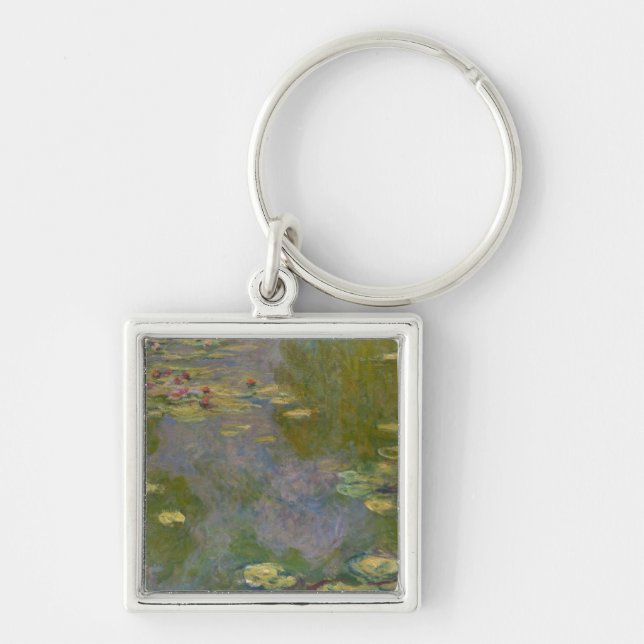 Claude Monet | Water Lilies, 1919 Keychain (Front)