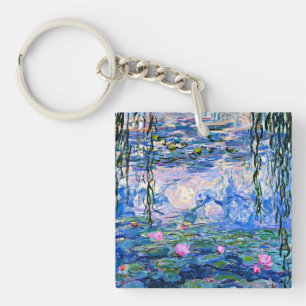 Claude Monet - Water Lilies, 1919, Keychain
