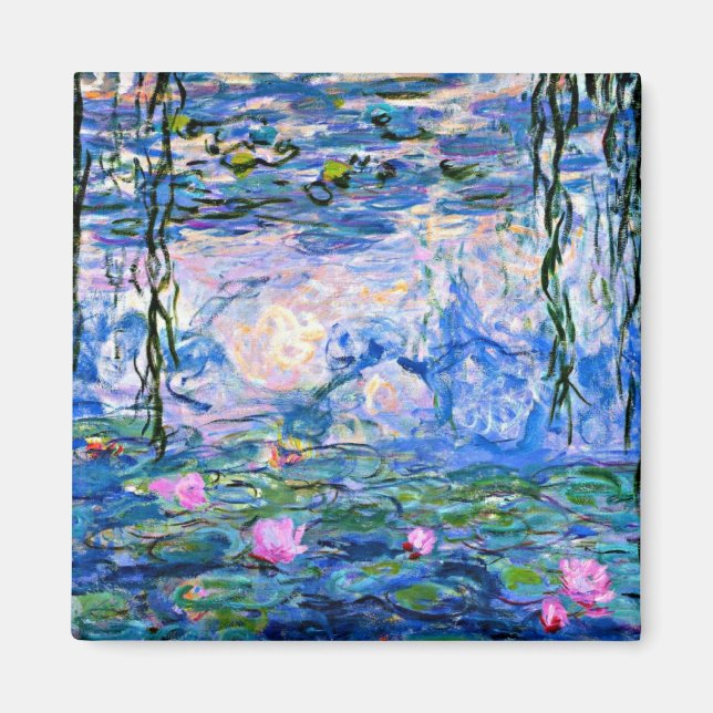 Claude Monet - Water Lilies, 1919 Magnet (Front)